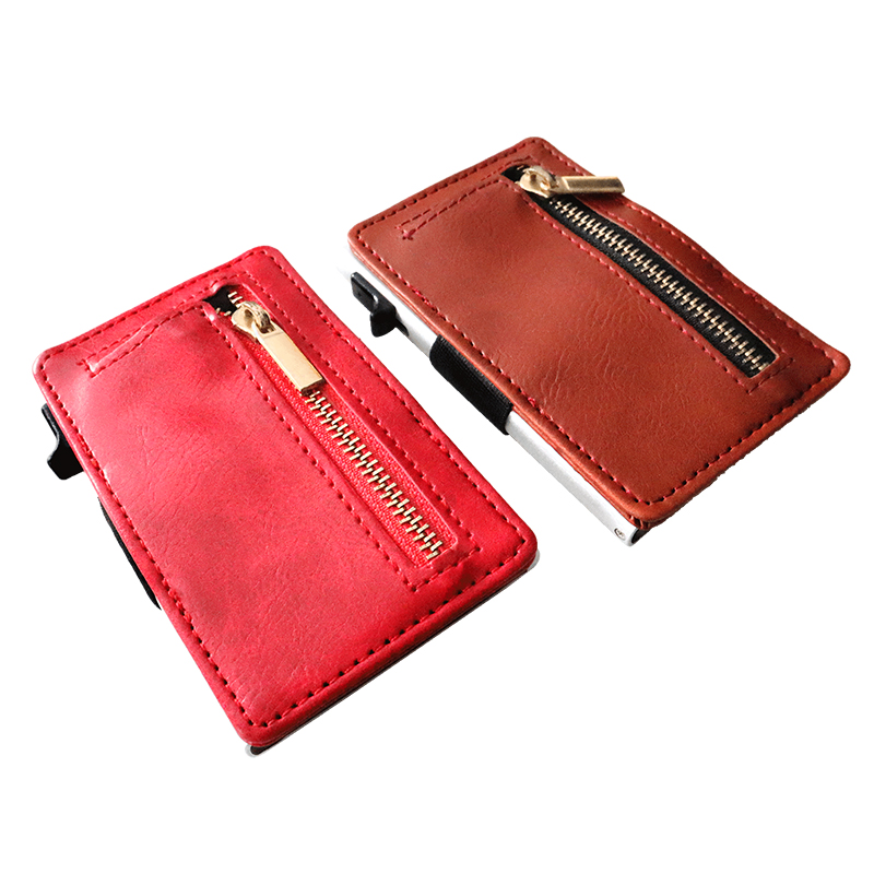 OEM Customized New Design RFID Blocking PU Leather Wallet with Card Holder For Men Or Women